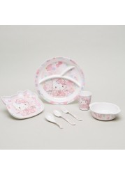 Hello Kitty Print Spoon and Fork Set