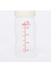 Pigeon Printed Wide Neck Feeding Bottle - 240 ml