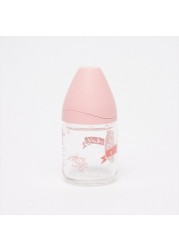 Suavinex Printed Feeding Bottle with Lid - 120 ml