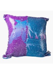 Disney Frozen Sequin Embellished Cushion