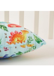 Juniors Dinosaur Printed Cushion