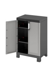 Form Links 2-Shelf Polypropylene Utility Storage Cabinet (97 x 65 x 45 cm)