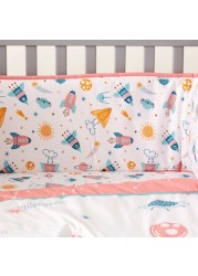 Juniors Space Print 5-Piece Bedding Set