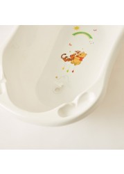 Keeper Winnie the Pooh Print Baby Bathtub with Plug