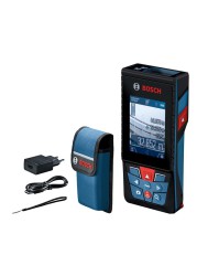 Bosch Professional Laser Measure, GLM 120 + Dual Head Bit Set (21 Pc.)