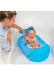 Infantino Whale Bubble Ball Inflatable Bathtub