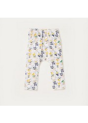 Disney All-Over Mickey Mouse Print Shirt and Pyjamas Set