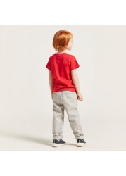 Juniors Solid Pants with Pocket Detail and Belt Loops