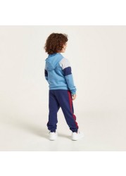 Juniors Solid Jog Pants with Drawstring Closure and Pockets