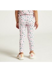 Juniors Printed Leggings with Elasticised Waistband