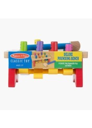 Melissa and Doug Deluxe Pounding Bench Toy