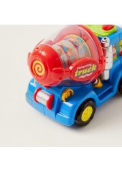 Cartoon Cementing Toy Truck