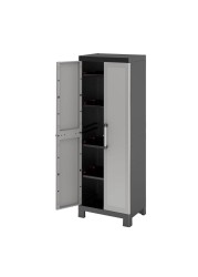 Form Links 4-Shelf Polypropylene Utility Storage Cabinet (182 x 65 x 45 cm)