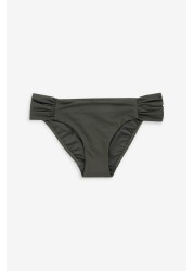 Mint Velvet Ruched Side Bikini Briefs