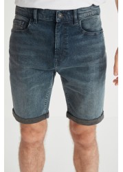 Denim Shorts Straight Fit