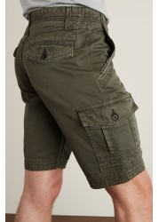 Premium Laundered Cargo Shorts Regular Length