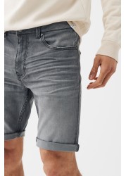 Denim Shorts Slim Fit