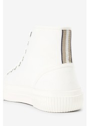 Canvas High Top Trainers