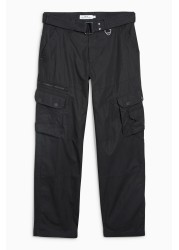 Belted Tech Cargo Trousers