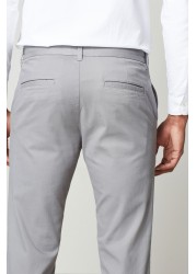 Stretch Chino Trousers Slim Fit