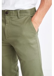 Stretch Chino Trousers Slim Fit