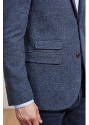 Signature Herringbone Blazer Slim Fit