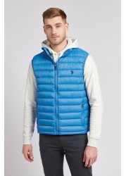 U.S. Polo Assn. Blue Thin Bellow Gilet