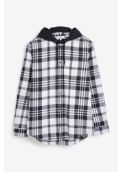 Hooded Check Shirt