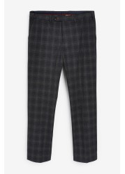 Check Motion Flex Trousers Regular Fit