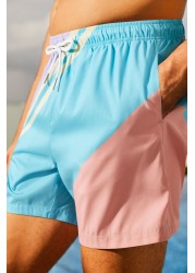 Colourblock Swim Shorts