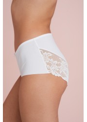 No VPL Lace Back Briefs 3 Pack Midi