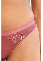 Embroidery Knickers 2 Pack