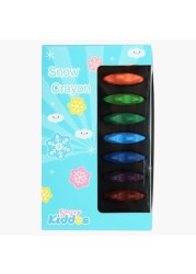 Smily 12-Piece Snow Crayon Set