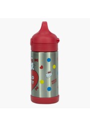 Hello Kitty Print Stainless Steel Water Bottle - 300 ml