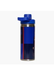 Barcelona Print Water Bottle with Lid - 600 ml