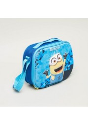 Minions Print 3-Piece Trolley Backpack Set - 16 inches