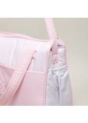 Cambrass Diaper Bag with Double Handle and Zip Closure