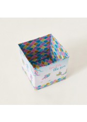 Juniors Mermaid Printed Storage Box