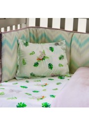 Fancy Fluff Koala Print 4-Piece Organic Bedding Set