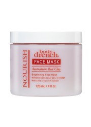 Body Drench Nourish Australian Red Clay Brightening Mask | 4 Fl Oz