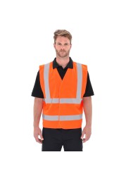 High Vis Polyester Vest (S/M)