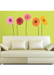 Roommates Gerber Daisies Wall Decal (279 x 18 cm)