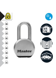 Master Lock Steel Heavy Duty Padlock W/Keys (6.4 x 12 x 3 cm)