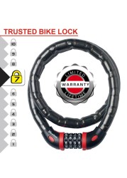 Master Lock Steel Bike Cable Lock (1 m x 1.8 cm)