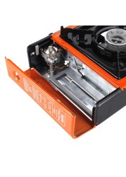 Flame-On Single Burner Foldable Gas Stove