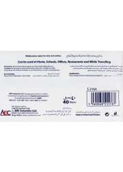 Cool & Cool Sanitizing Wipes (40 Sheets)