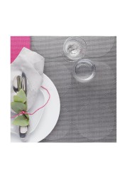 KitchenCraft Woven Spots Placemat (30 x 45 cm, Gray)