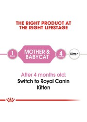 Royal Canin Mother & Babycat Dry Cat Food (Adult Cats/Kittens, 400 g)