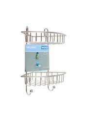 Wenko Milano 2-Tier Bathroom Rack (23 x 17 x 30 cm)