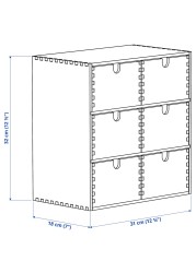 MOPPE Mini chest of drawers